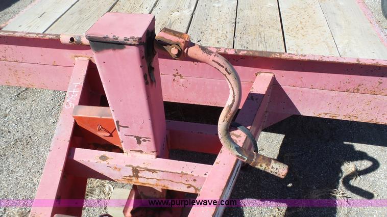 image for item J6277 2002 Fannin Road Hog equipment trailer