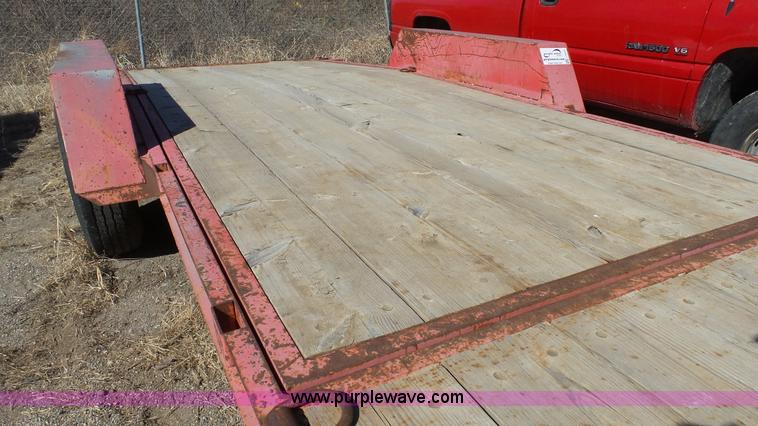 image for item J6277 2002 Fannin Road Hog equipment trailer