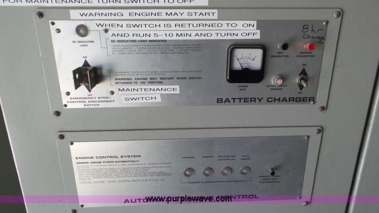 image for item K6908 2009 Power Systems G620MBS-288 generator