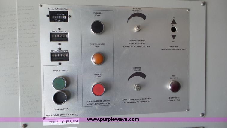 image for item K6908 2009 Power Systems G620MBS-288 generator