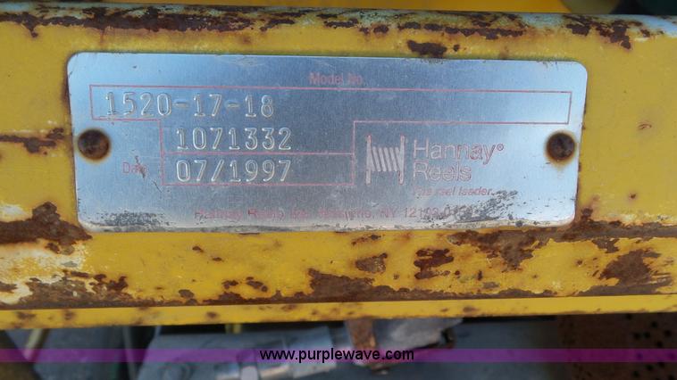 image for item K6912 1997 Westheffer FG50F20K20M weed sprayer