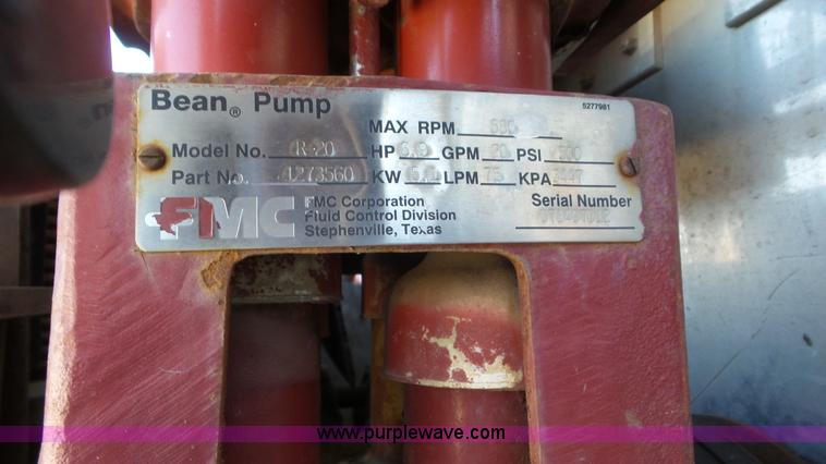 image for item K6912 1997 Westheffer FG50F20K20M weed sprayer