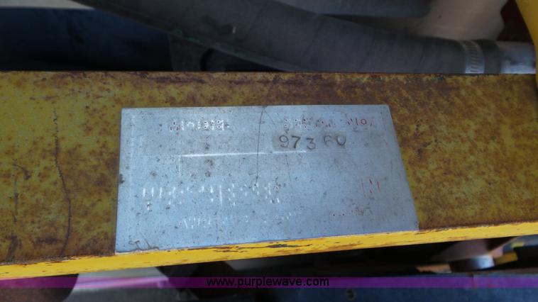 image for item K6912 1997 Westheffer FG50F20K20M weed sprayer