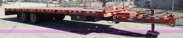 image for item K6921 2001 Trail Eze PDLX20TC tilt deck trailer