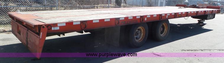 image for item K6921 2001 Trail Eze PDLX20TC tilt deck trailer