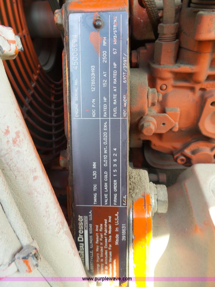 image for item L6260 1994 Galion 830 motor grader