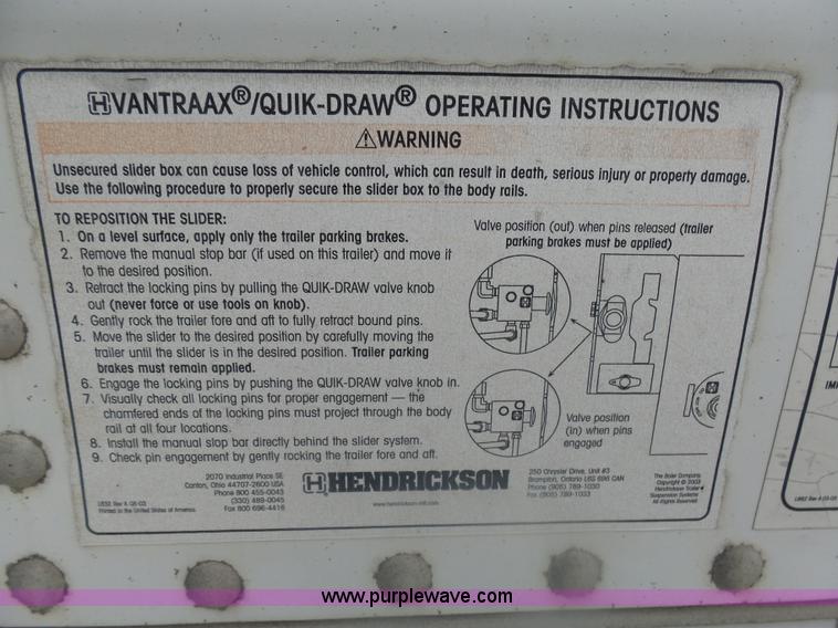 image for item AL9223 2005 Great Dane TR refrigerated trailer