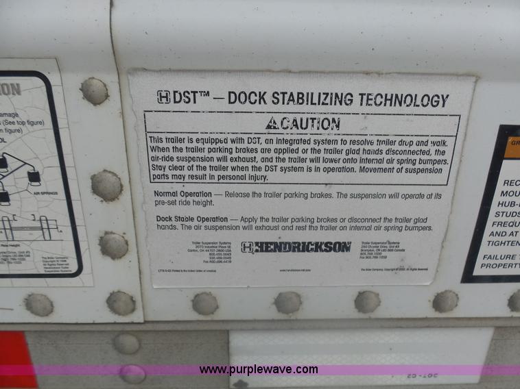 image for item AL9223 2005 Great Dane TR refrigerated trailer
