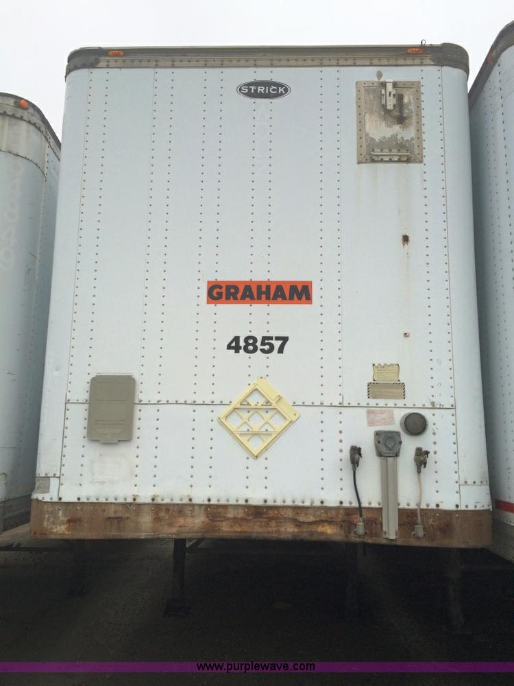 image for item E1894 1990 Strick dry van trailer