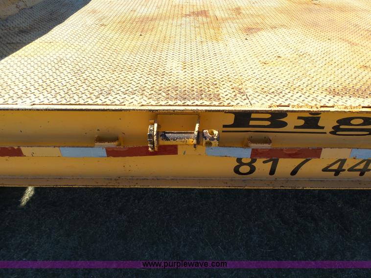 image for item J6233 1986 Birmingham drop deck trailer