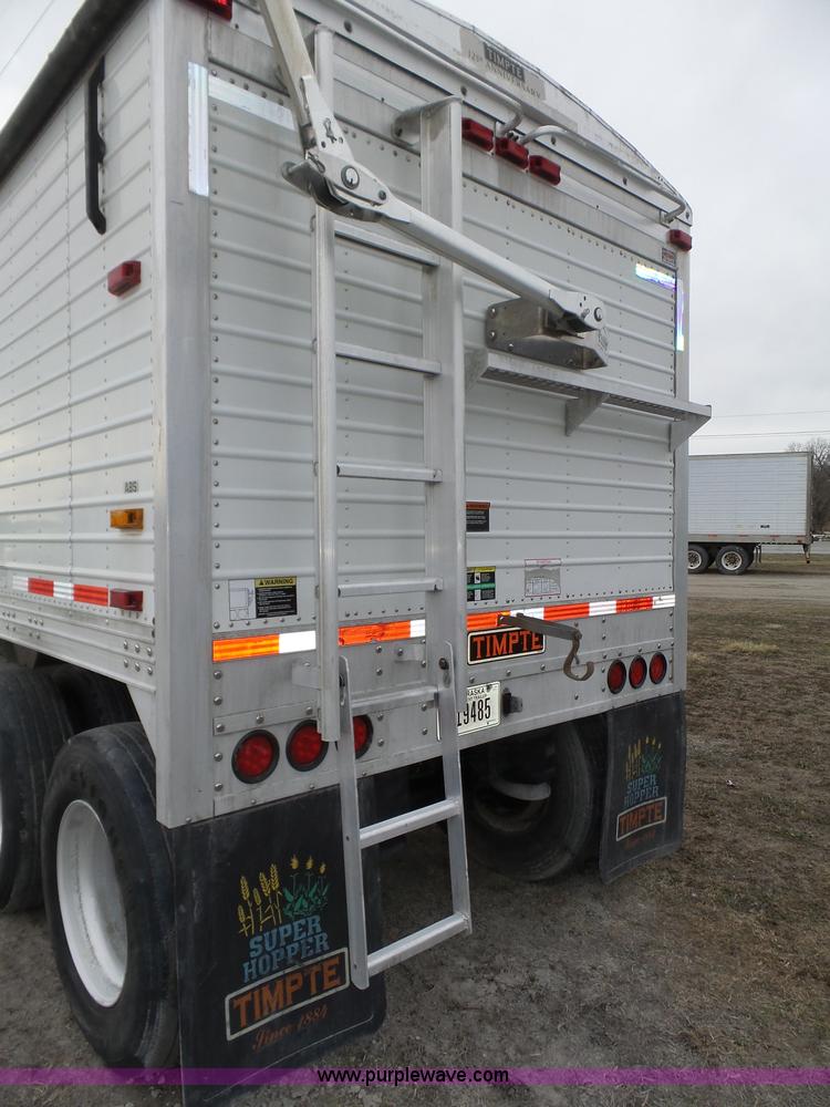 image for item J8912 2010 Timpte Super Hopper double hopper grain trailer