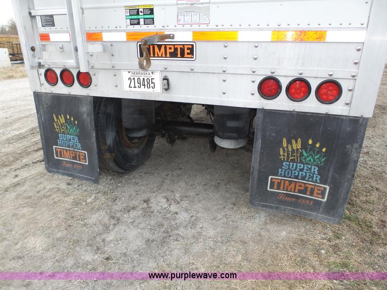 image for item J8912 2010 Timpte Super Hopper double hopper grain trailer