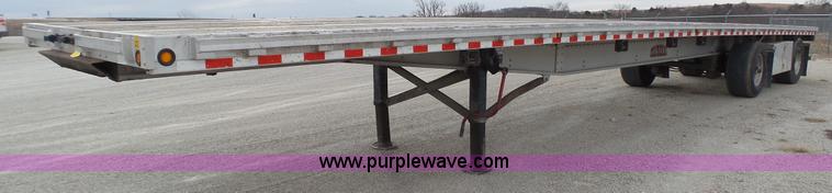 image for item K5009 2008 Chaparral flatbed trailer