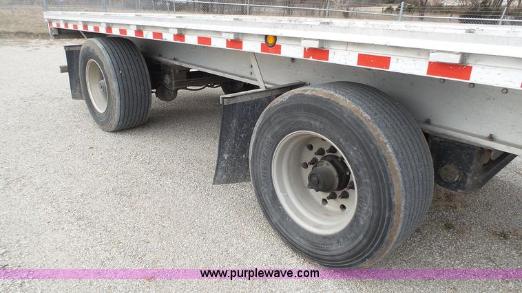 image for item K5009 2008 Chaparral flatbed trailer