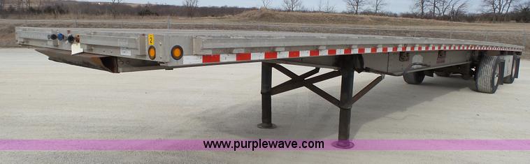 image for item K5012 2008 Chaparral flatbed trailer