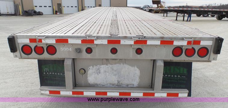 image for item K5012 2008 Chaparral flatbed trailer