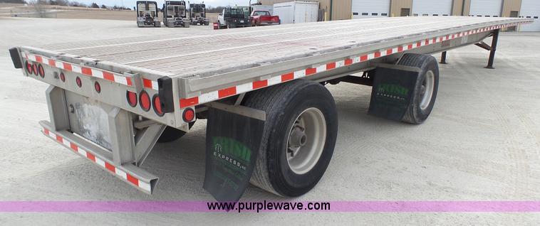 image for item K5012 2008 Chaparral flatbed trailer