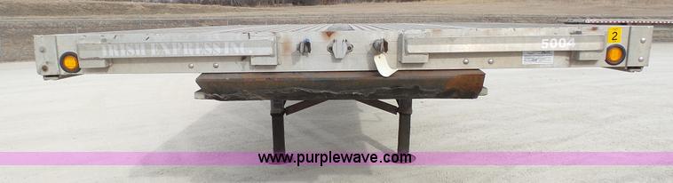 image for item K5012 2008 Chaparral flatbed trailer