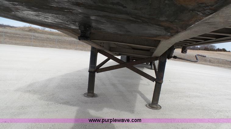 image for item K5012 2008 Chaparral flatbed trailer