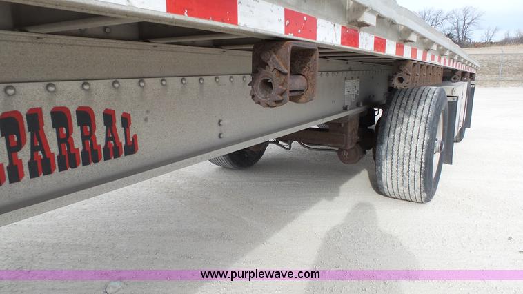 image for item K5012 2008 Chaparral flatbed trailer