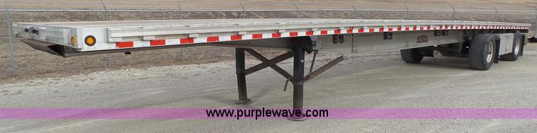 image for item K5013 2008 Chaparral flatbed trailer
