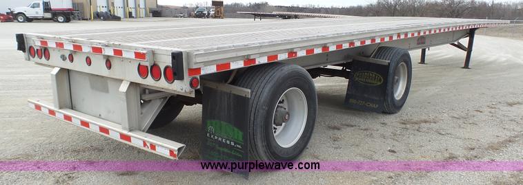 image for item K5013 2008 Chaparral flatbed trailer
