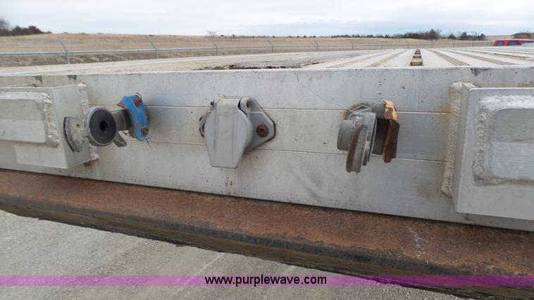 image for item K5013 2008 Chaparral flatbed trailer