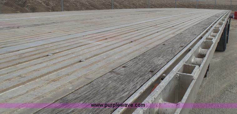 image for item K5013 2008 Chaparral flatbed trailer
