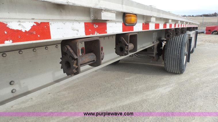 image for item K5013 2008 Chaparral flatbed trailer