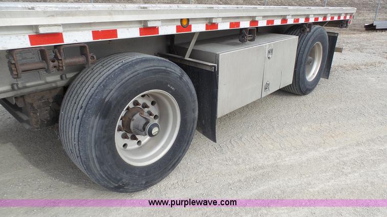 image for item K5013 2008 Chaparral flatbed trailer