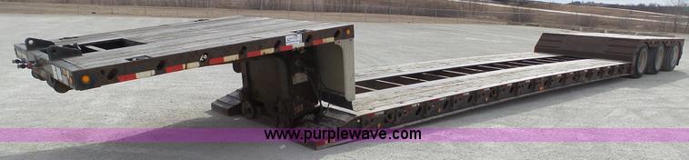 image for item K5100 2008 XL Specialized XL80MFG double drop deck equipment trailer