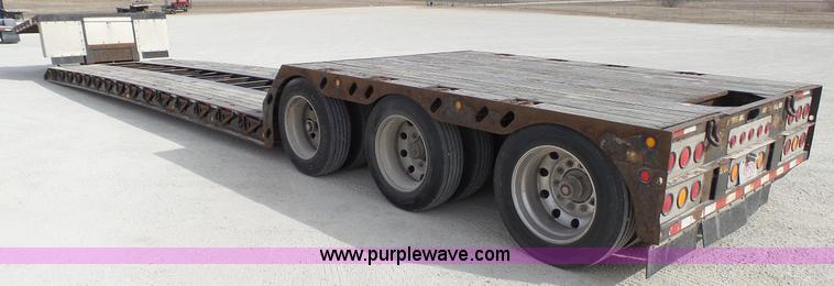 image for item K5100 2008 XL Specialized XL80MFG double drop deck equipment trailer