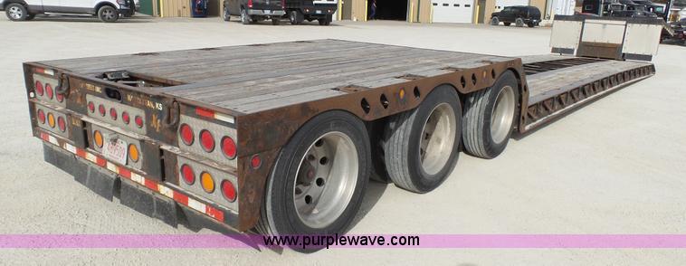 image for item K5100 2008 XL Specialized XL80MFG double drop deck equipment trailer
