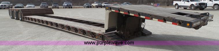 image for item K5100 2008 XL Specialized XL80MFG double drop deck equipment trailer