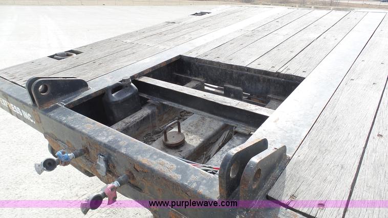 image for item K5100 2008 XL Specialized XL80MFG double drop deck equipment trailer