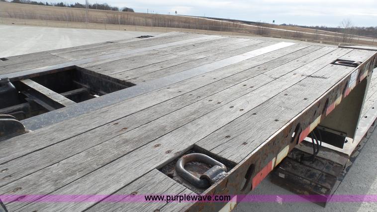 image for item K5100 2008 XL Specialized XL80MFG double drop deck equipment trailer