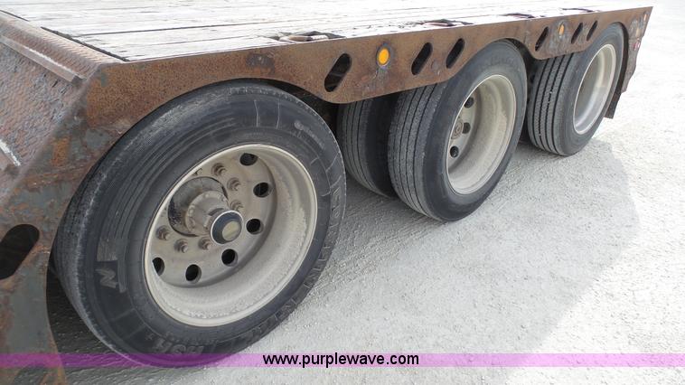 image for item K5100 2008 XL Specialized XL80MFG double drop deck equipment trailer