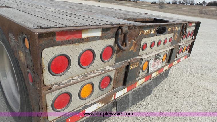 image for item K5100 2008 XL Specialized XL80MFG double drop deck equipment trailer