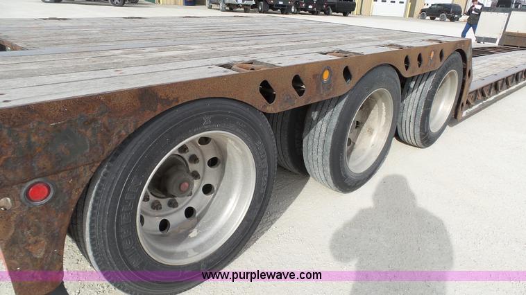 image for item K5100 2008 XL Specialized XL80MFG double drop deck equipment trailer