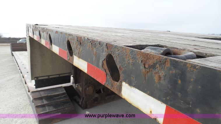 image for item K5100 2008 XL Specialized XL80MFG double drop deck equipment trailer