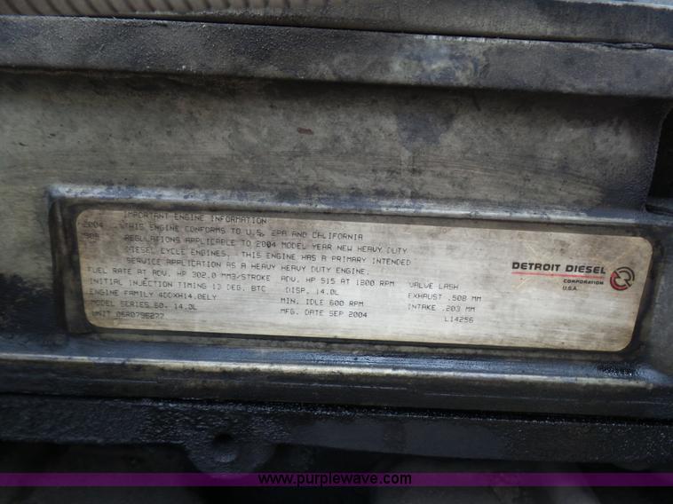 image for item K5767 2005 Freightliner Columbia semi truck