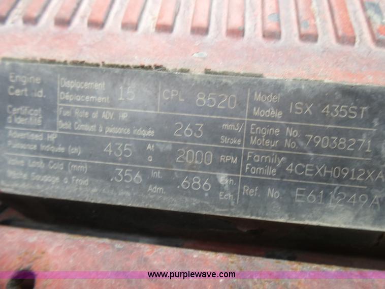 image for item L5420 2005 International 9400i semi truck