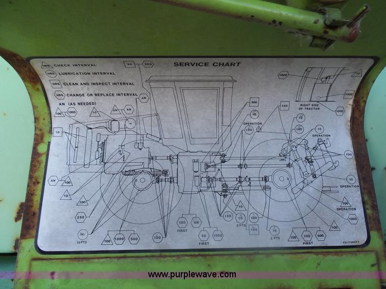 image for item AL9222 1987 Steiger Wildcat 1000 4WD tractor