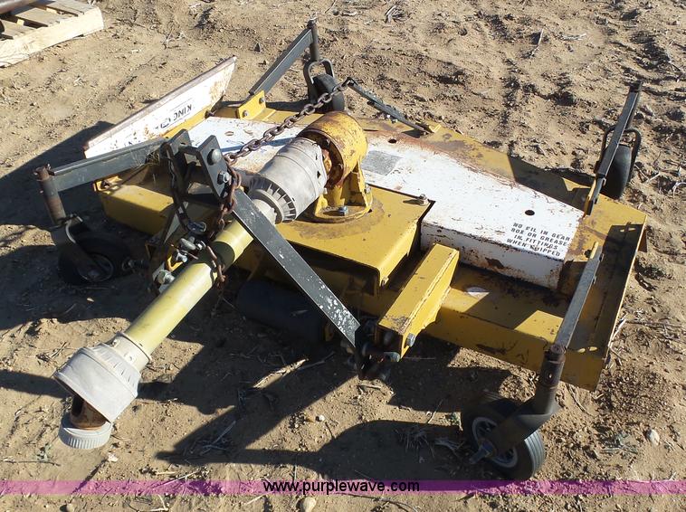 King Kutter rotary mower in Dodge City, KS Item AR9448 sold Purple Wave