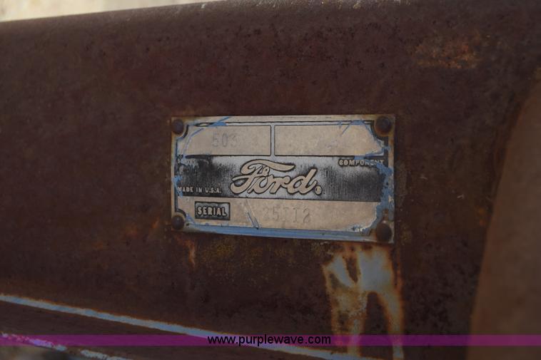 image for item BX9674 Ford 503 hay rake