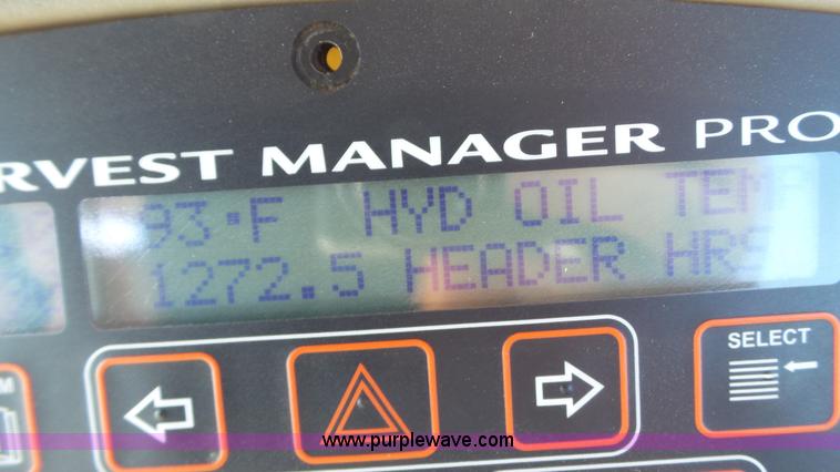 image for item BZ9069 2012 MacDon M205 self-propelled windrower