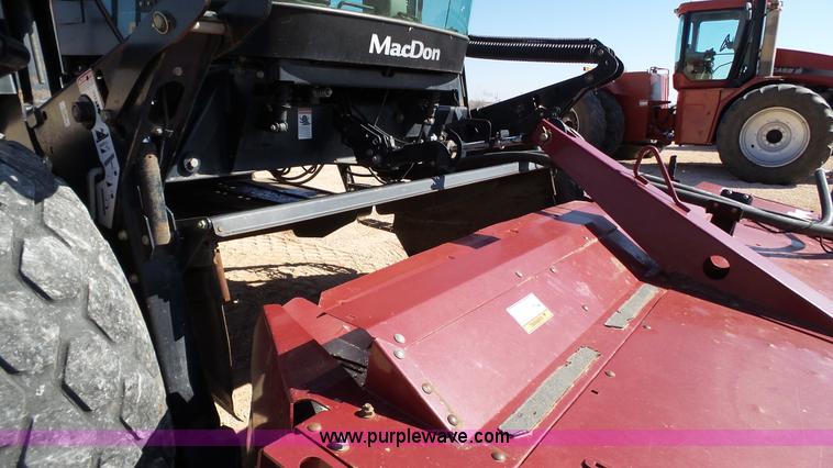 image for item BZ9070 2012 MacDon M205 self-propelled windrower