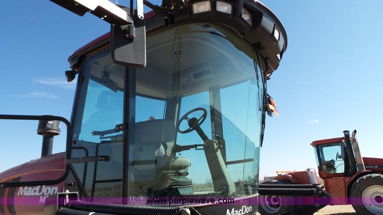 image for item BZ9070 2012 MacDon M205 self-propelled windrower