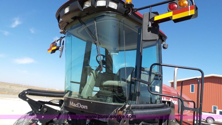 image for item BZ9070 2012 MacDon M205 self-propelled windrower