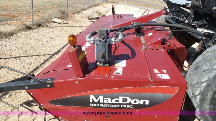 image for item BZ9070 2012 MacDon M205 self-propelled windrower